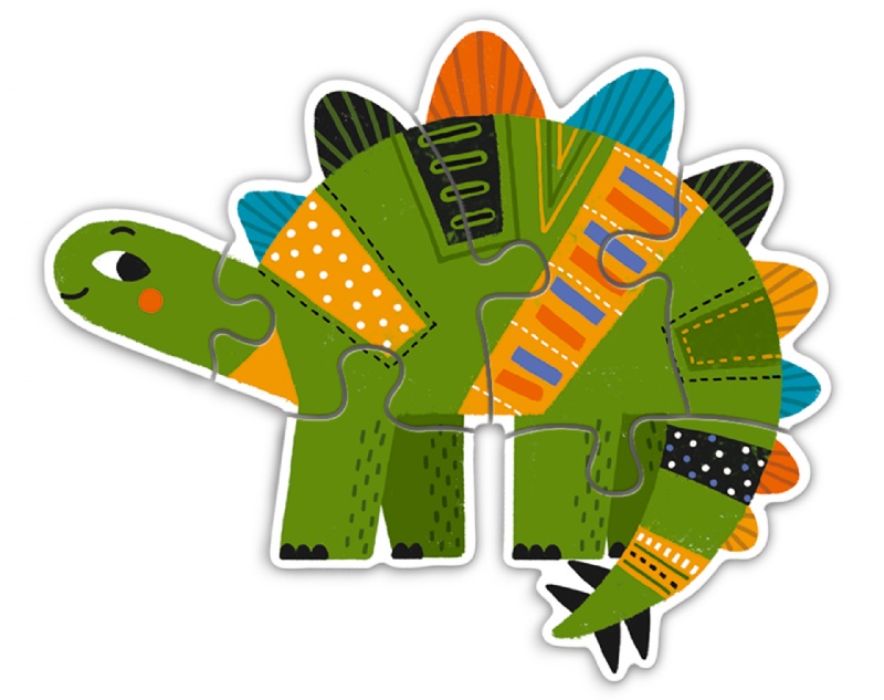 寶寶玩大片拼圖：恐龍世界